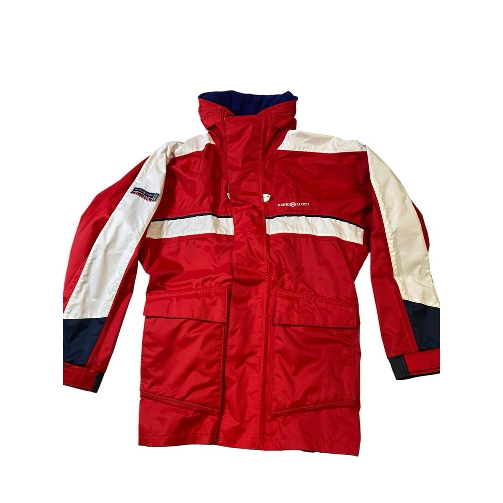 VTG Henri Lloyd CT AMT Sailing Jacket Kids Youth JXL/ Women's Sm/med Waterproof